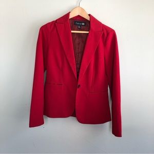 Forever 21 Red Blazer